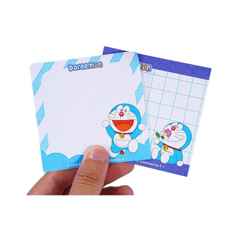 Supply Of Office Stationery - 4 Pezzi di Blocchetti Adesivi Doraemon,