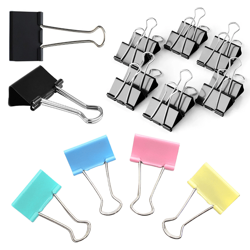 Supply Of Office Stationery - Clip per raccoglitori in metallo da