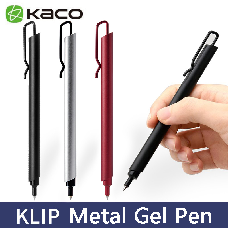 Stationery Supplies Business - Kaco Metal Gel Pen 0.5MM ricariche