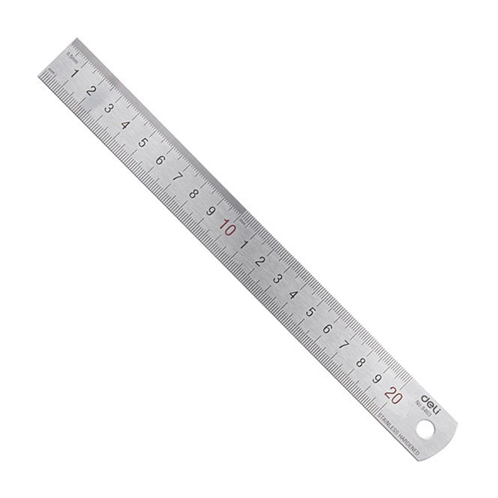 Deli Righello dritto in metall - Stationery Office Supply Store recensione e prezzo