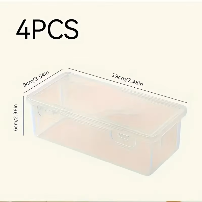4 Grandi Contenitori Trasparen - Stationery Office Supply Store recensione e prezzo