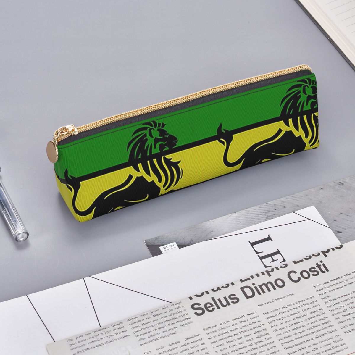 Astuccio portapenne con leone  - Lion Stationery & Office Supply(Kunshan)Co.Ltd recensione e prezzo
